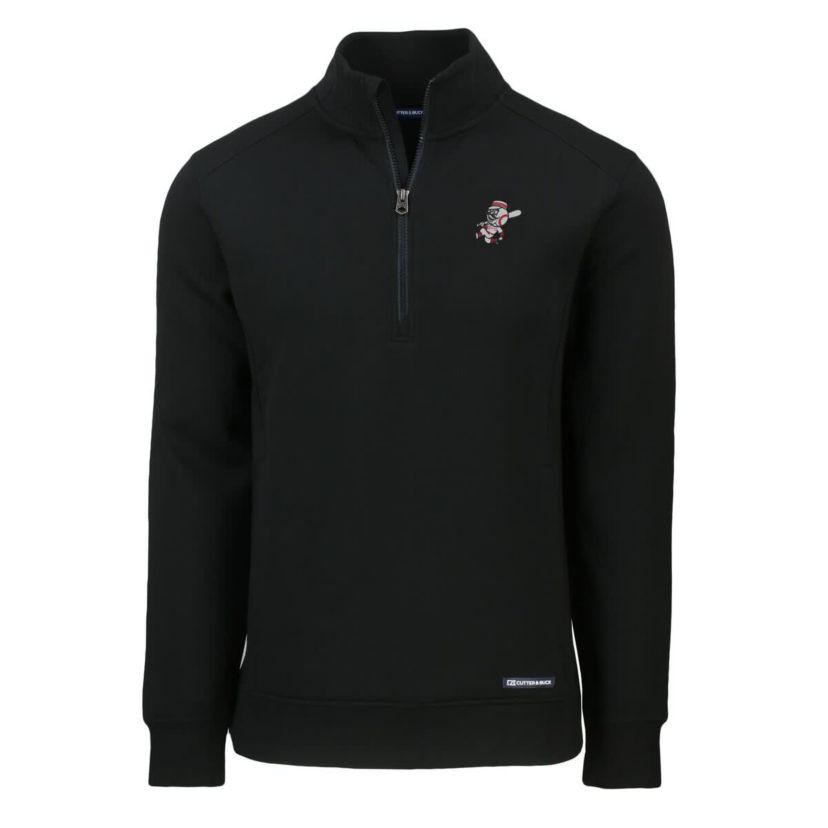 MLB Cincinnati Reds Cooperstown Collection Roam Eco Recycled Quarter-Zip Pullover