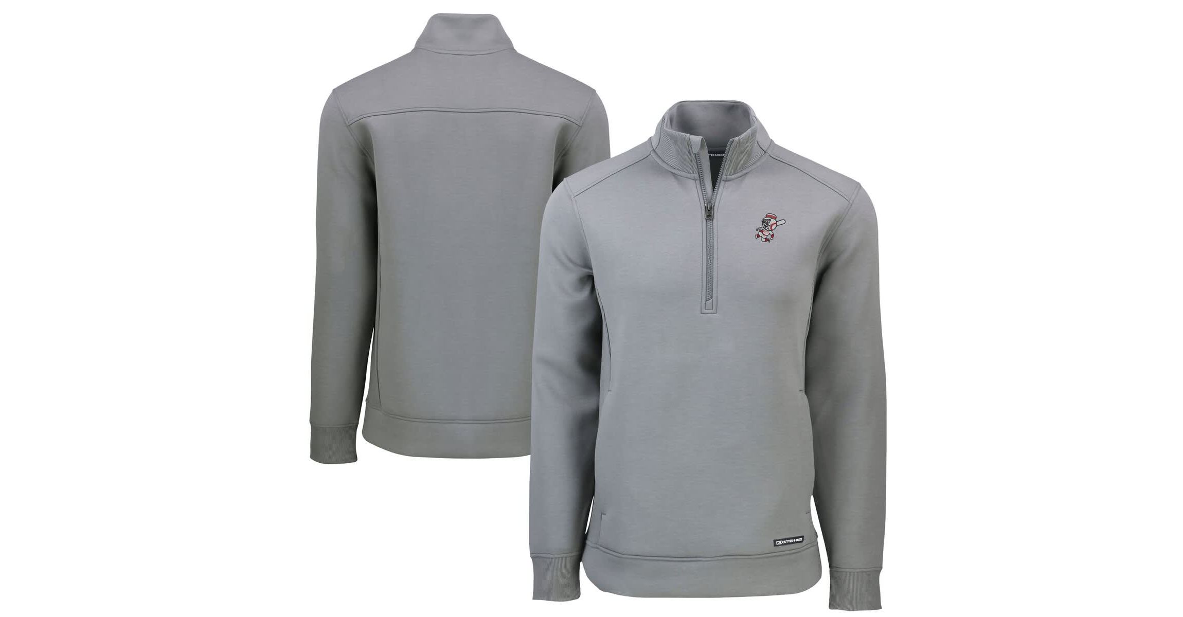 MLB Cincinnati Reds Cooperstown Collection Roam Eco Recycled Quarter-Zip Pullover