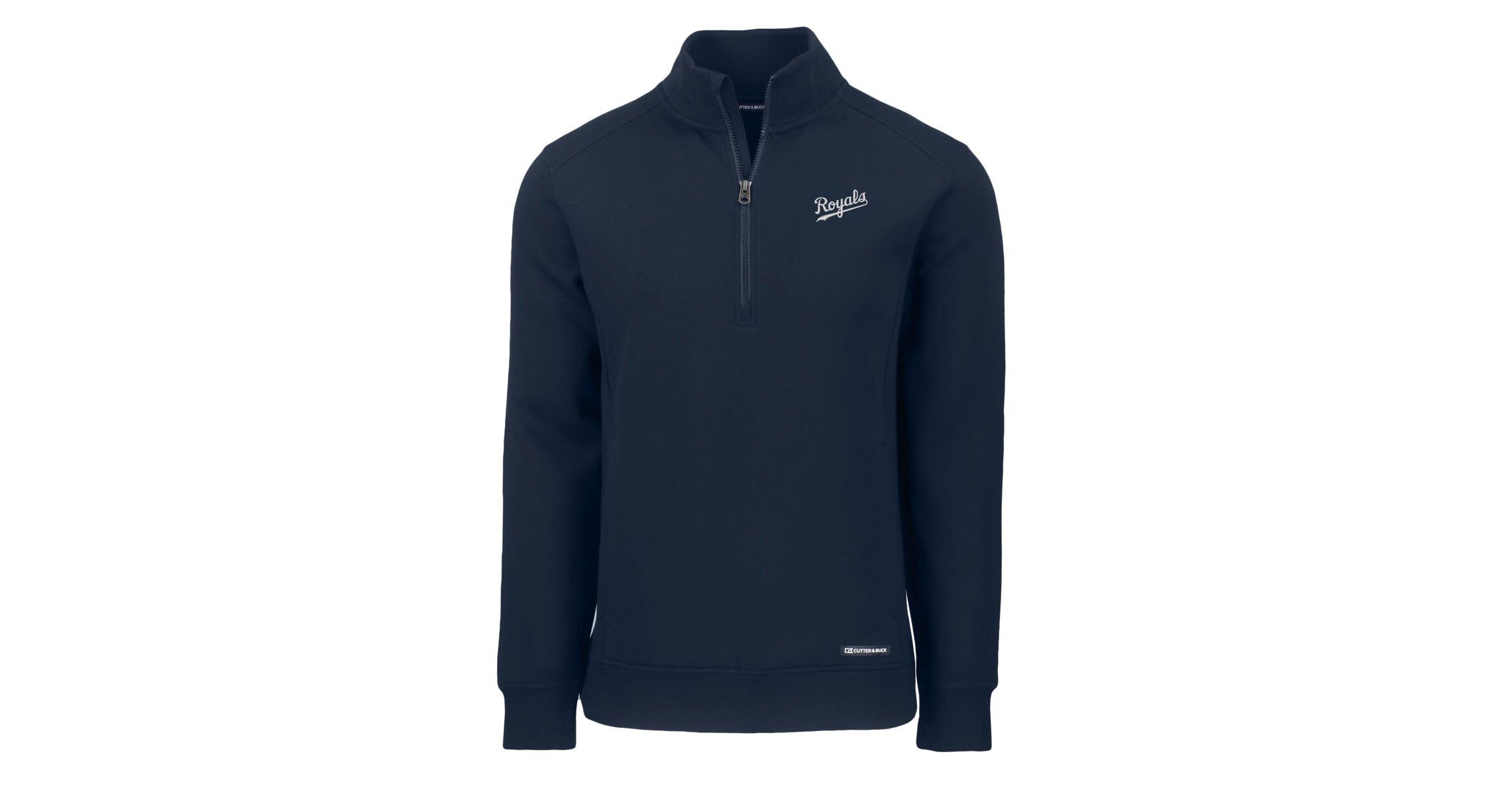 MLB Kansas City Royals Cooperstown Collection Roam Eco Recycled Quarter-Zip Pullover