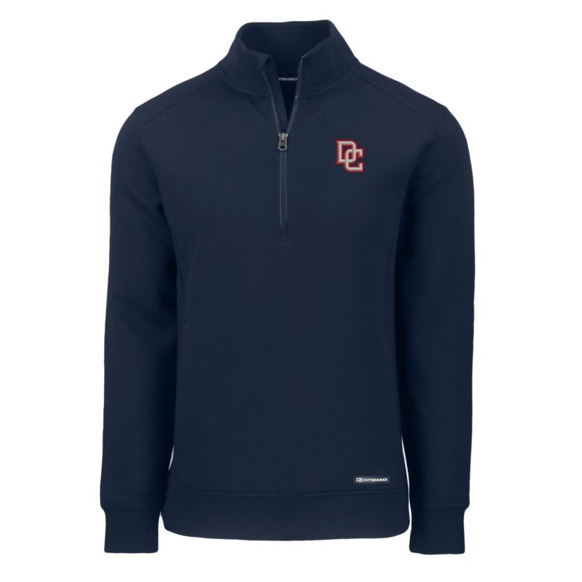 MLB Washington Nationals Cooperstown Collection Roam Eco Recycled Quarter-Zip Pullover