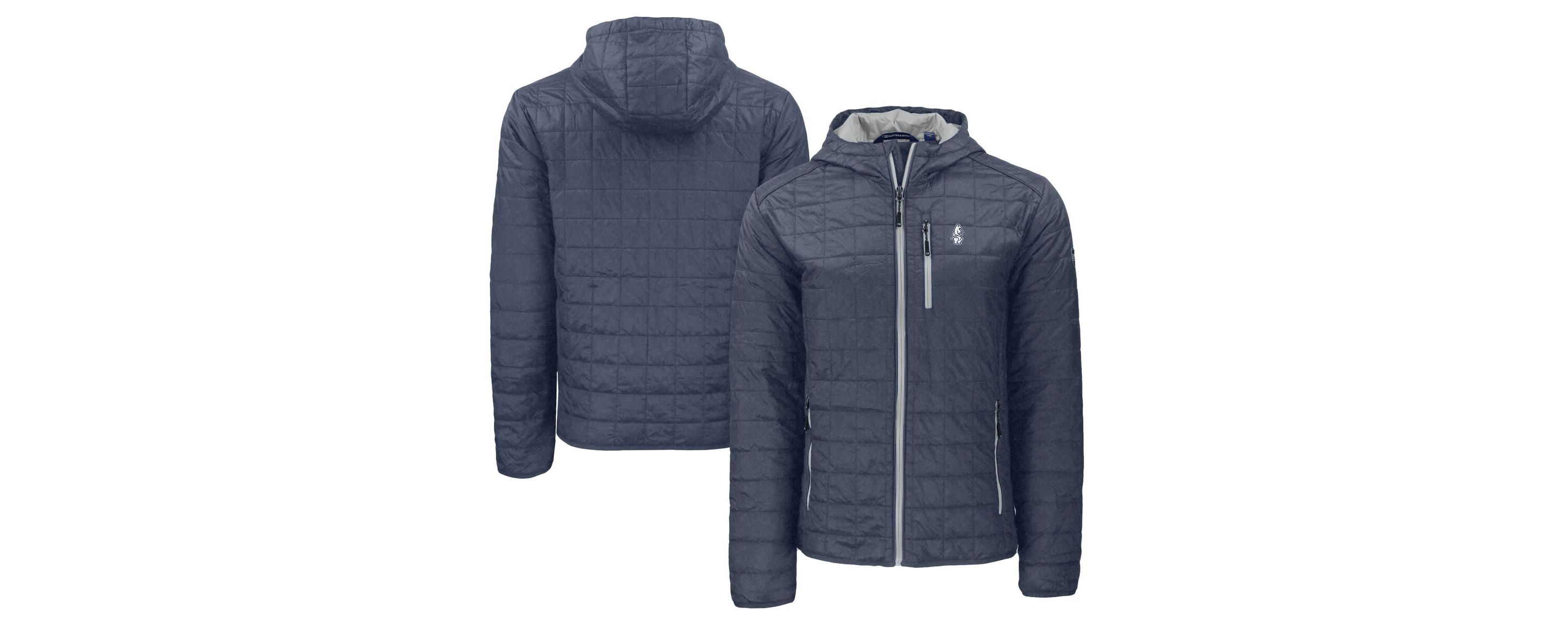 MLB Chicago Cubs Cooperstown Collection Rainier Primaloft Eco Full-Zip Hooded Jacket