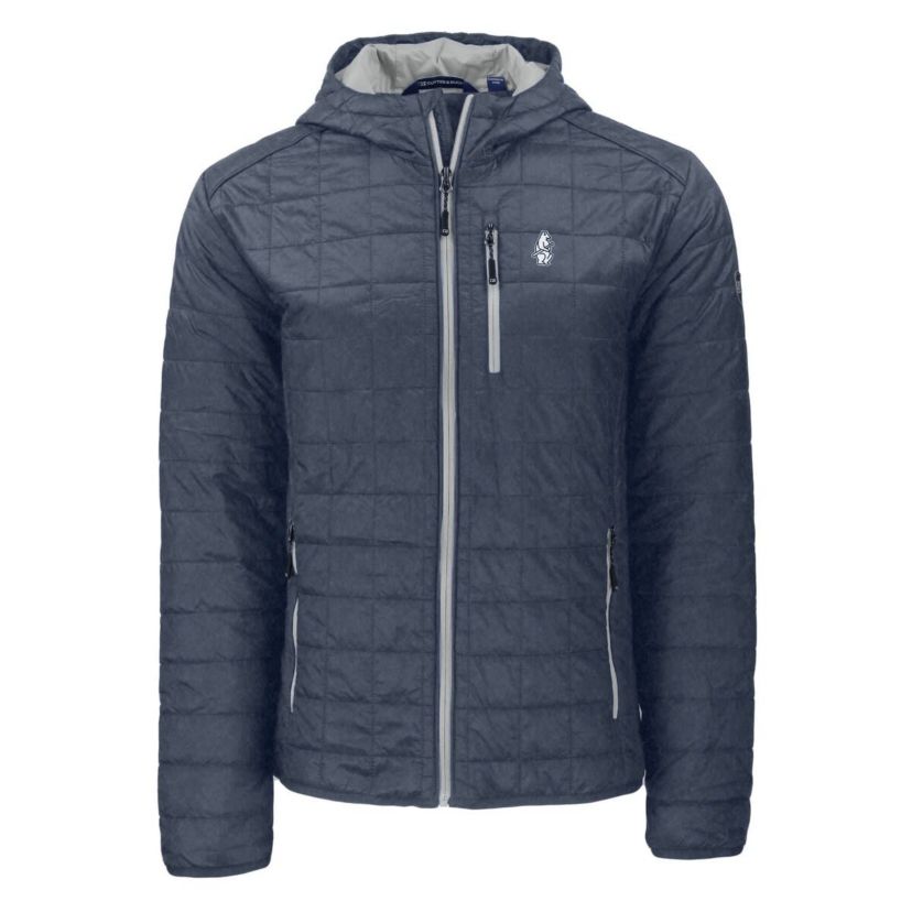 MLB Chicago Cubs Cooperstown Collection Rainier Primaloft Eco Full-Zip Hooded Jacket