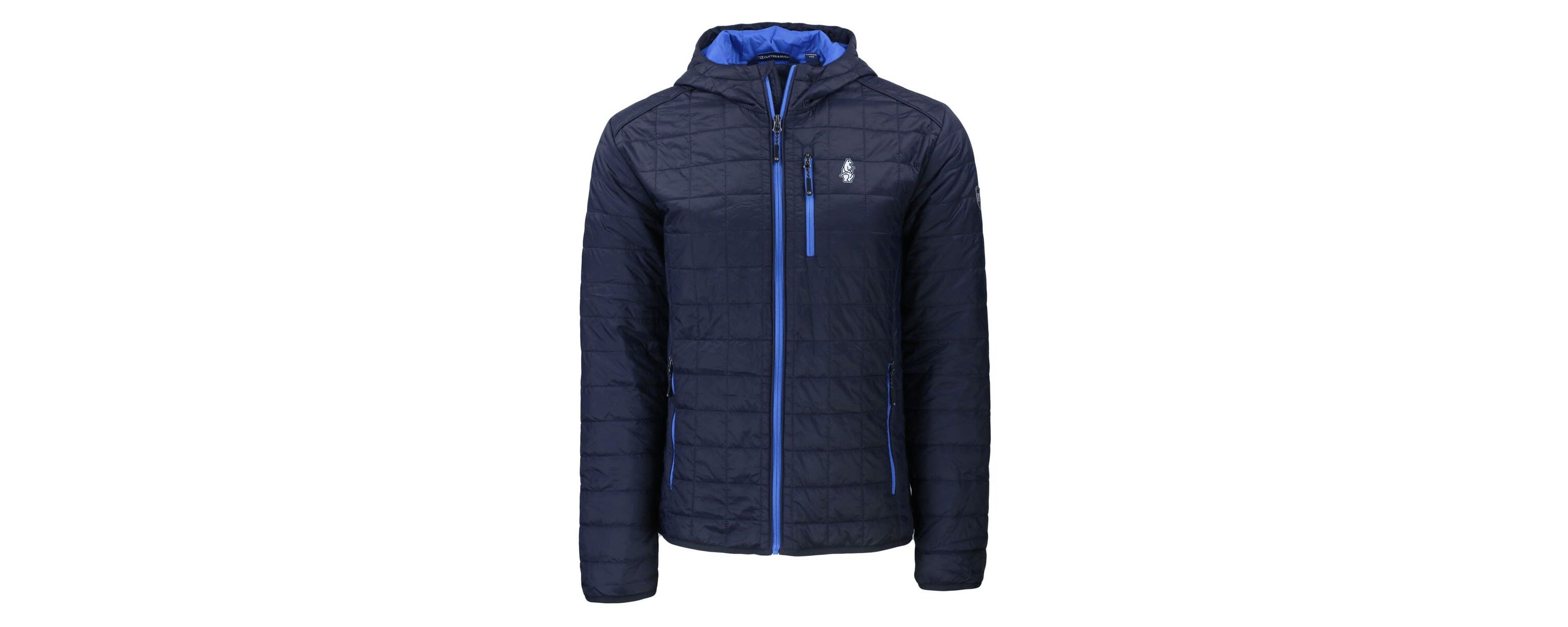 MLB Chicago Cubs Cooperstown Collection Rainier Primaloft Eco Full-Zip Hooded Jacket