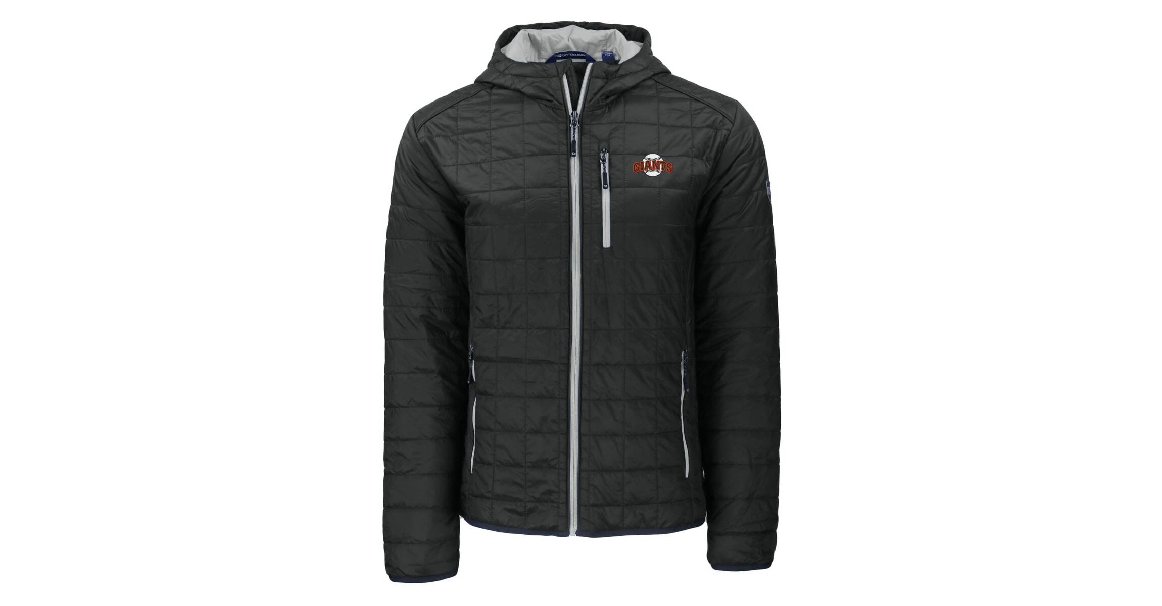 MLB San Francisco Giants Cooperstown Collection Rainier Primaloft Eco Full-Zip Hooded Jacket