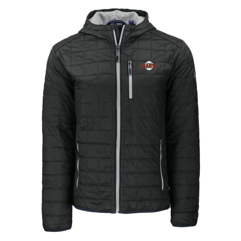 MLB San Francisco Giants Cooperstown Collection Rainier Primaloft Eco Full-Zip Hooded Jacket