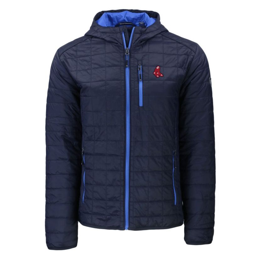 Boston Red Sox MLB Boston Sox Cooperstown Collection Rainier Primaloft Eco Full-Zip Hooded Jacket