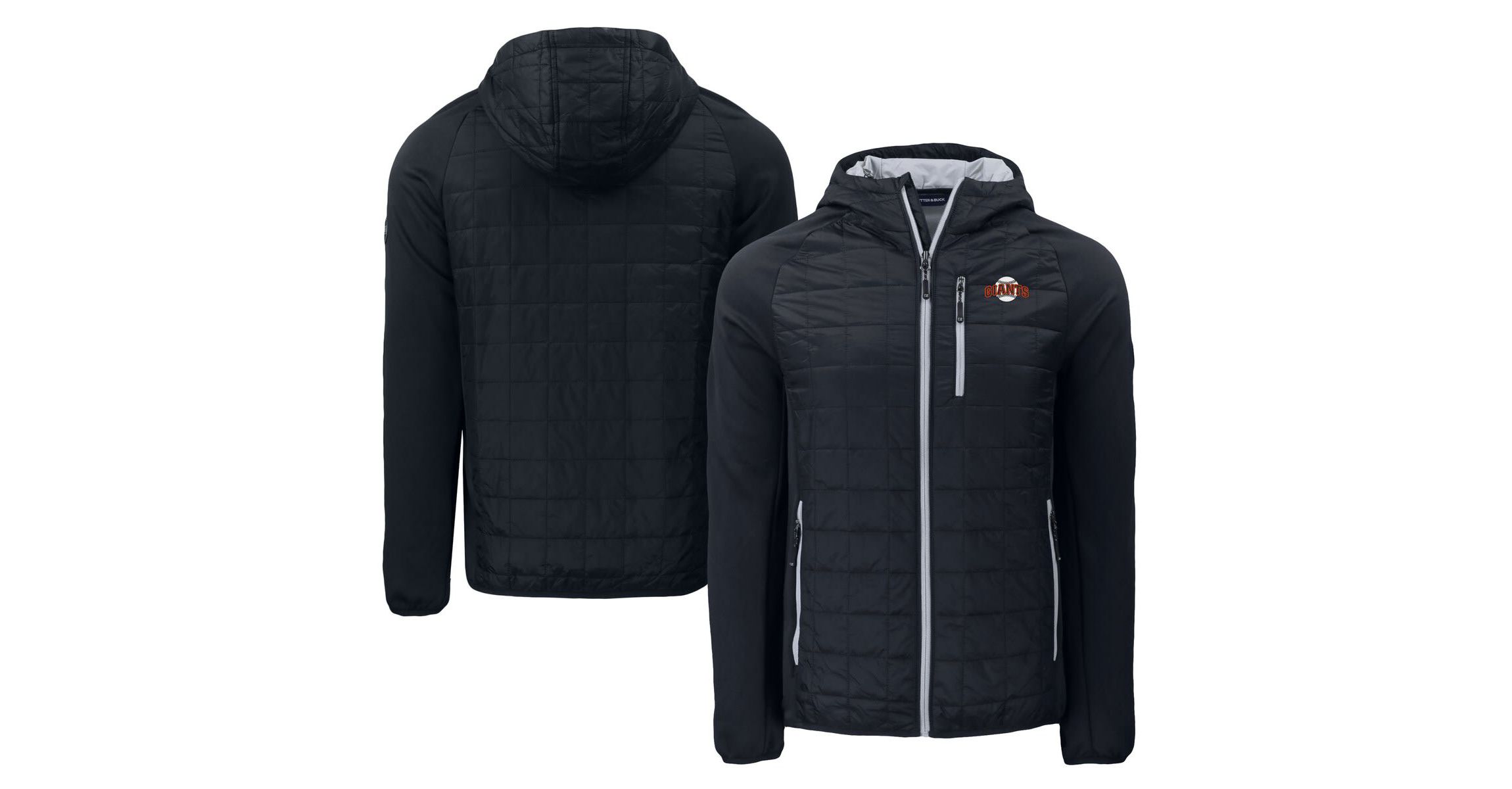 MLB San Francisco Giants Cooperstown Collection Rainier Primaloft Eco Full-Zip Hybrid Jacket