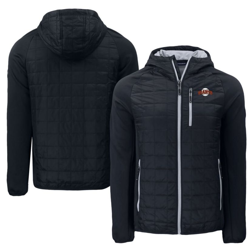 MLB San Francisco Giants Cooperstown Collection Rainier Primaloft Eco Full-Zip Hybrid Jacket