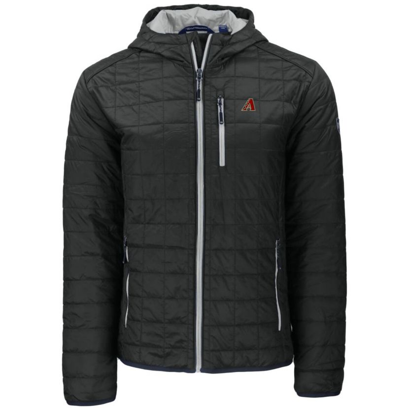 MLB Arizona Diamondbacks Rainier Primaloft Eco Full-Zip Hooded Jacket