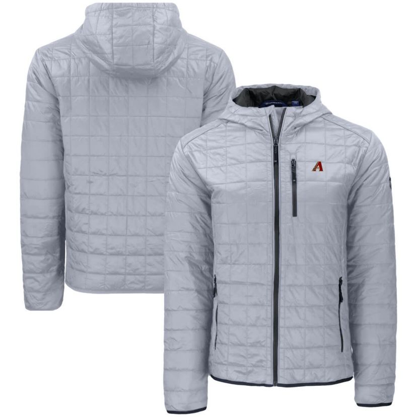 MLB Arizona Diamondbacks Rainier Primaloft Eco Full-Zip Hooded Jacket