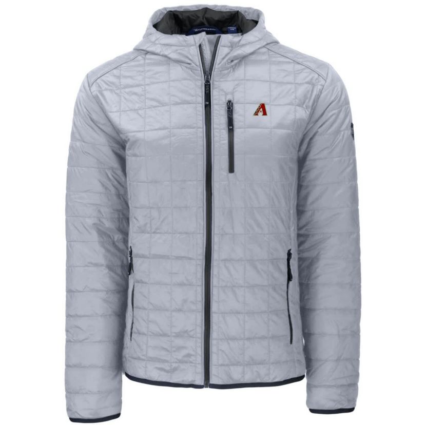 MLB Arizona Diamondbacks Rainier Primaloft Eco Full-Zip Hooded Jacket