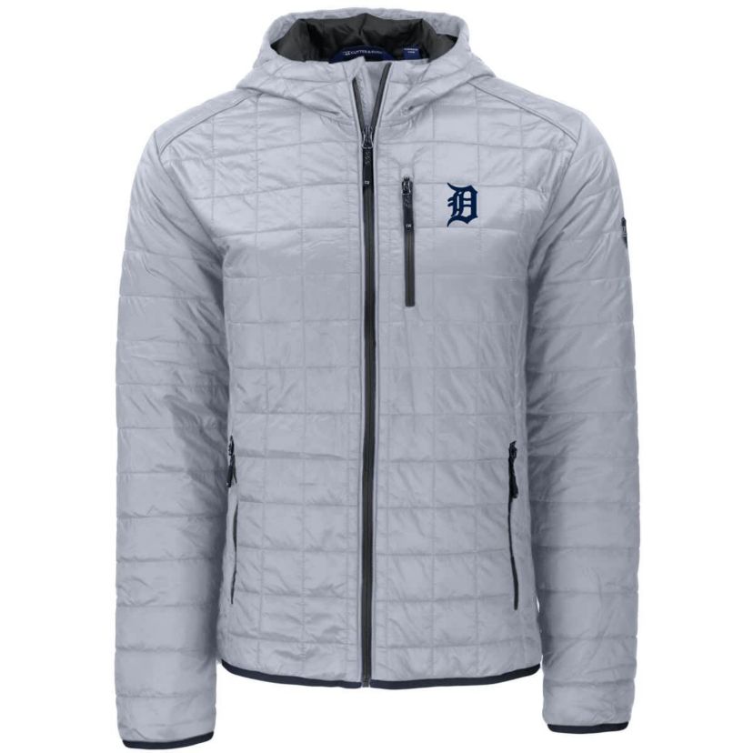 MLB Detroit Tigers Rainier Primaloft Eco Full-Zip Hooded Jacket