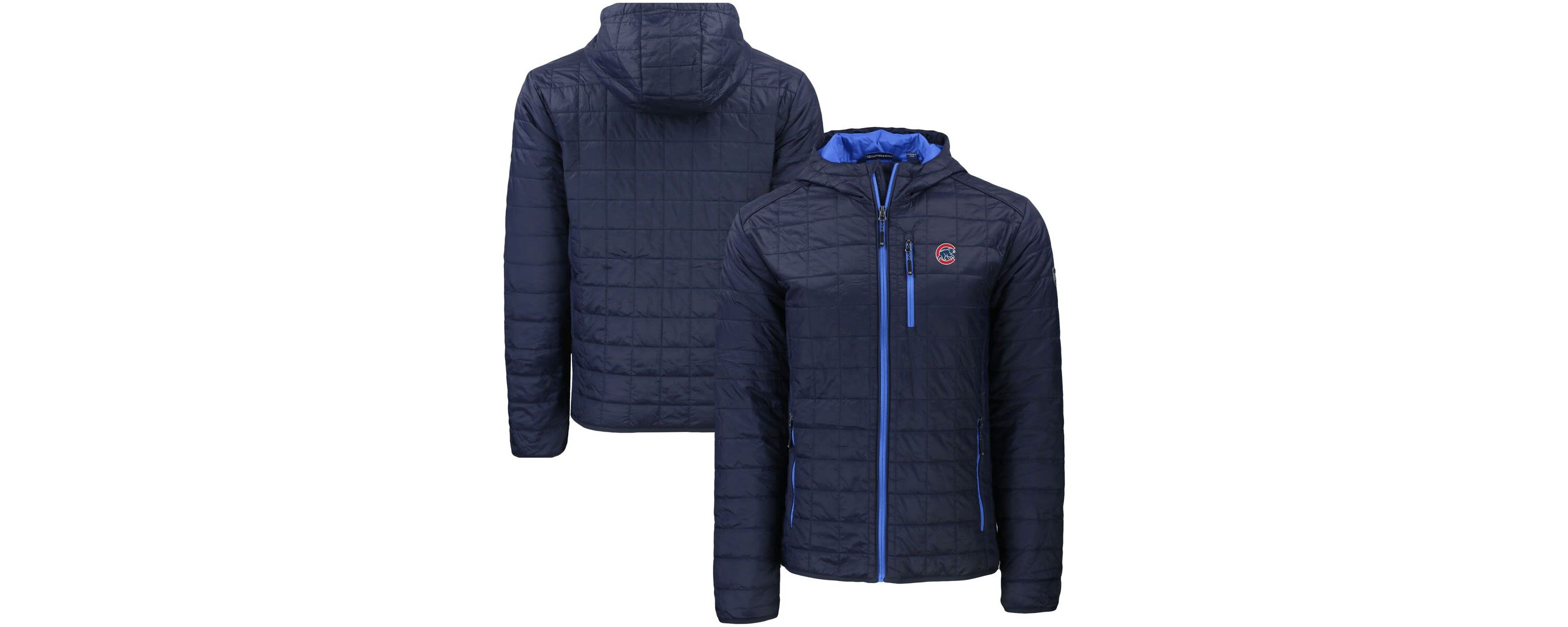 MLB Chicago Cubs Rainier Primaloft Eco Full-Zip Hooded Jacket