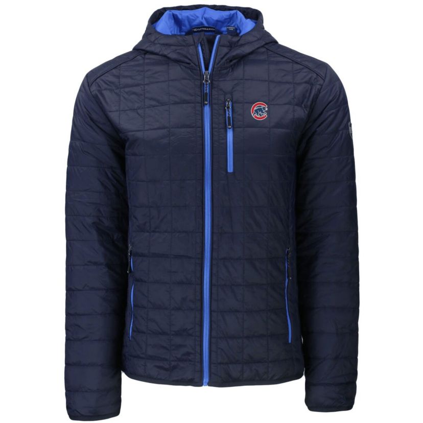 MLB Chicago Cubs Rainier Primaloft Eco Full-Zip Hooded Jacket