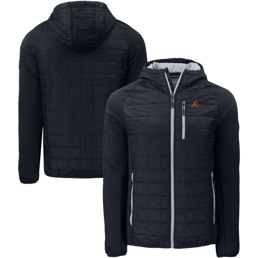 MLB Arizona Diamondbacks Rainier Primaloft Eco Full-Zip Hybrid Jacket
