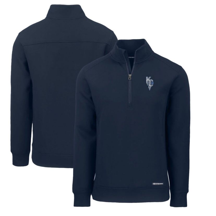 MLB Kansas City Royals City Connect Roam Eco Recycled Quarter-Zip Pullover