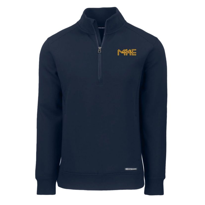 MLB Milwaukee Brewers City Connect Roam Eco Recycled Quarter-Zip Pullover