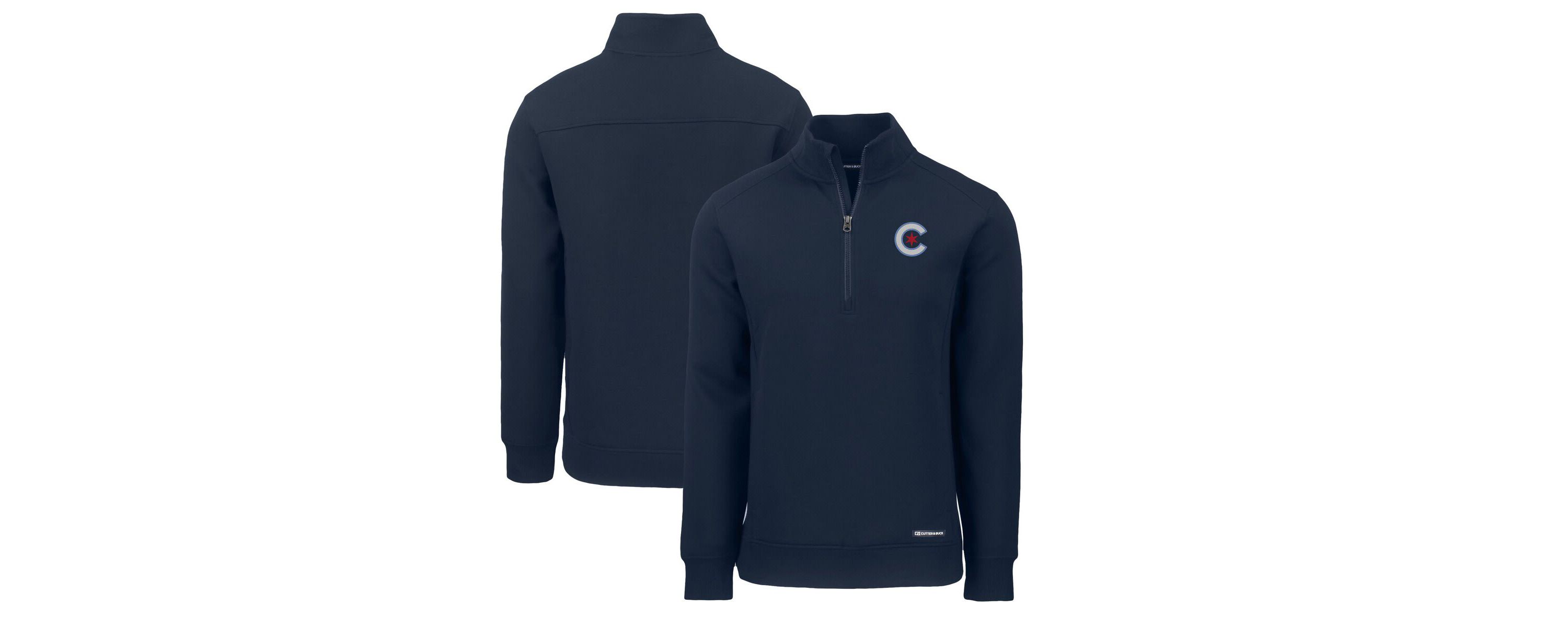 MLB Chicago Cubs City Connect Roam Eco Recycled Quarter-Zip Pullover