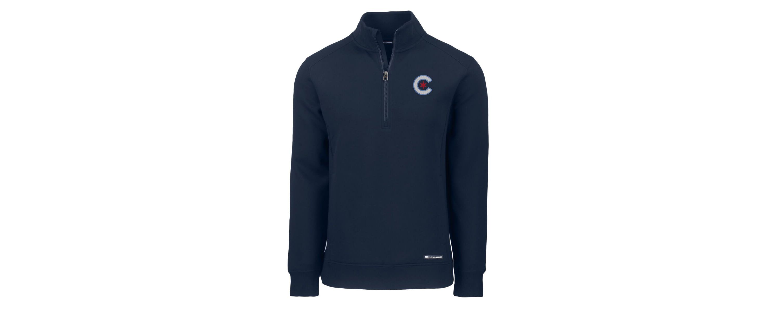 MLB Chicago Cubs City Connect Roam Eco Recycled Quarter-Zip Pullover