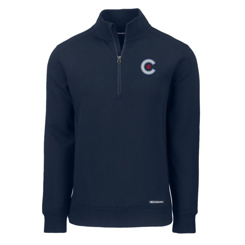 MLB Chicago Cubs City Connect Roam Eco Recycled Quarter-Zip Pullover