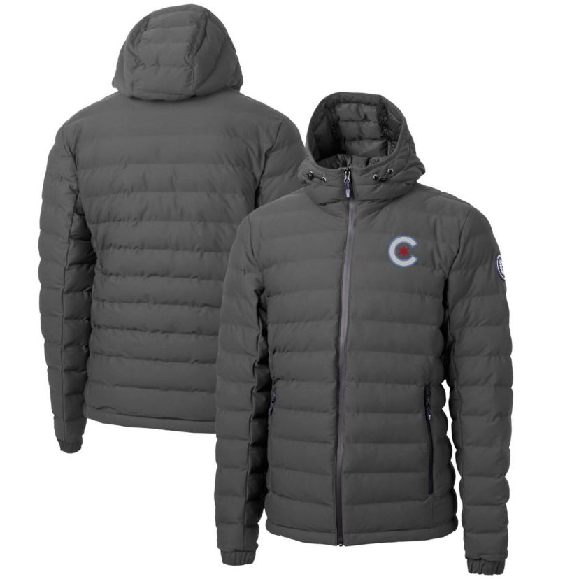 MLB Chicago Cubs City Connect Mission Ridge Repreve Eco Insulated Puffer Full-Zip Jacket