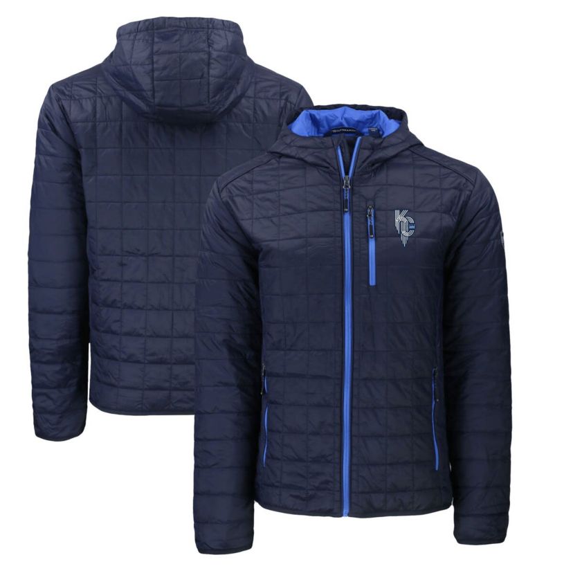 MLB Kansas City Royals City Connect Rainier Primaloft Eco Full-Zip Hooded Jacket