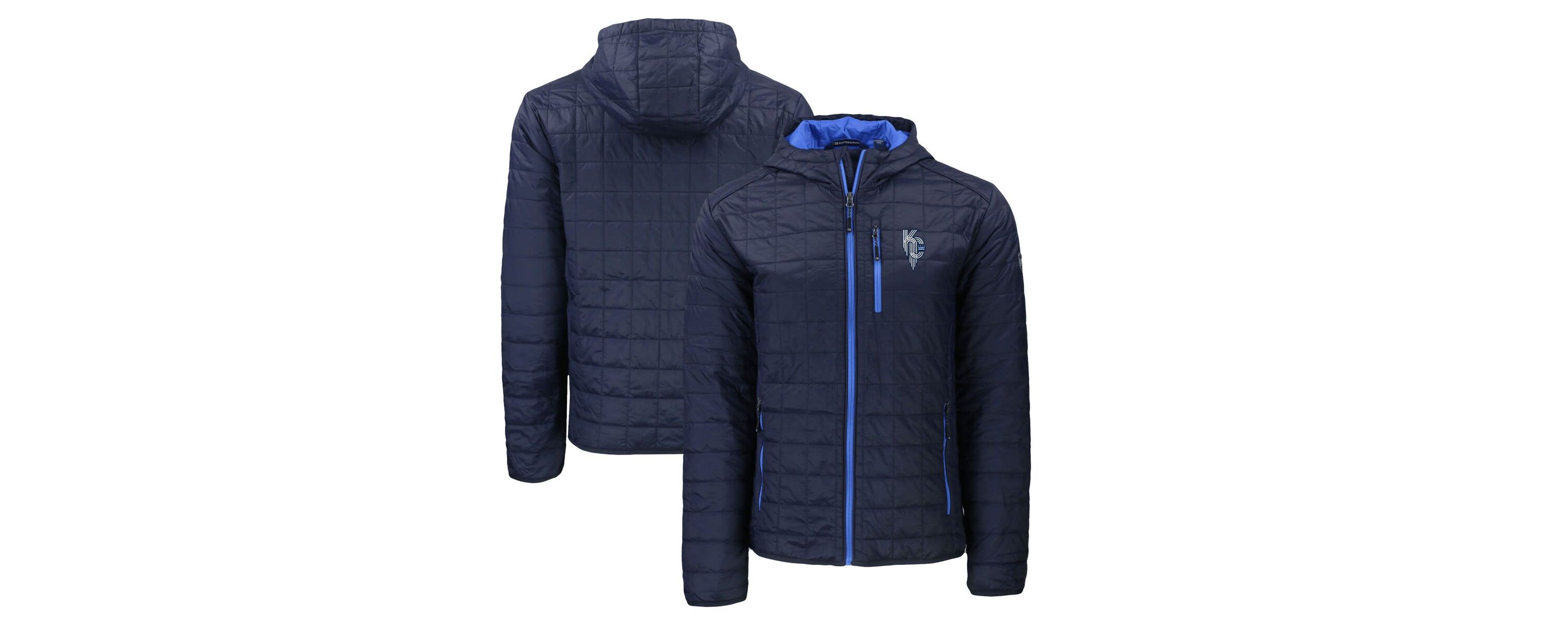 MLB Kansas City Royals City Connect Rainier Primaloft Eco Full-Zip Hooded Jacket