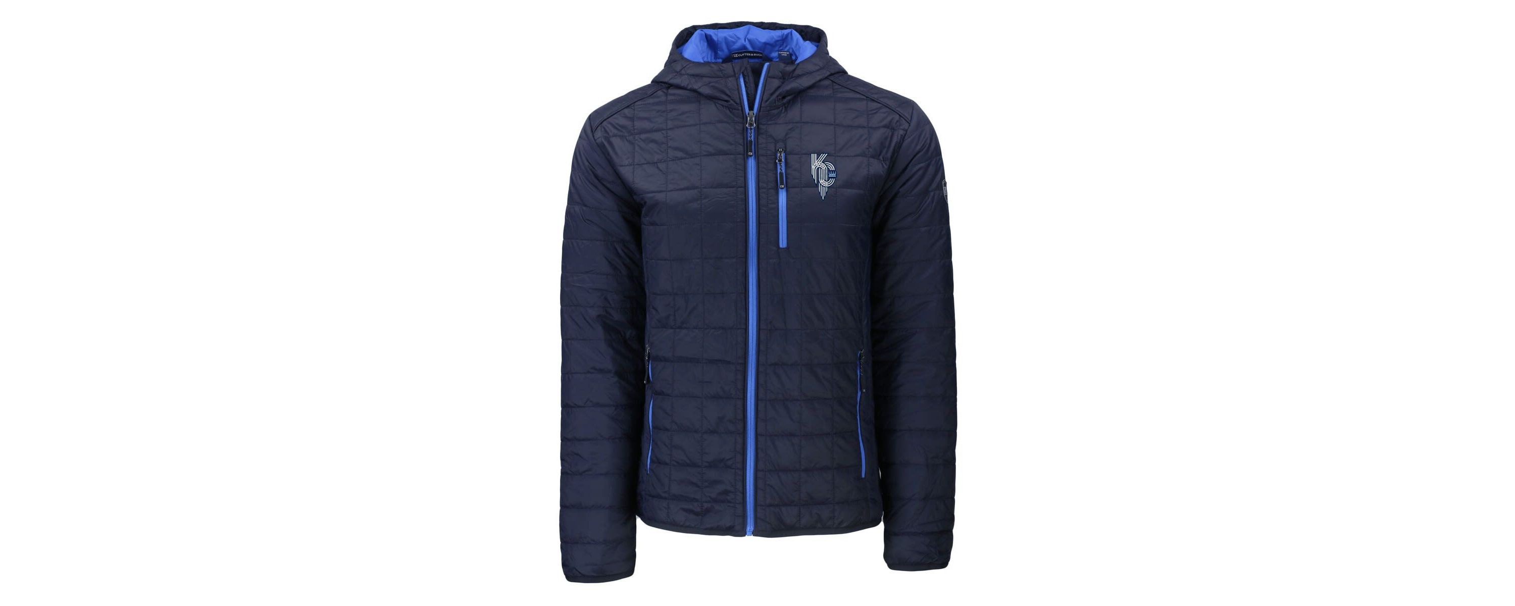 MLB Kansas City Royals City Connect Rainier Primaloft Eco Full-Zip Hooded Jacket