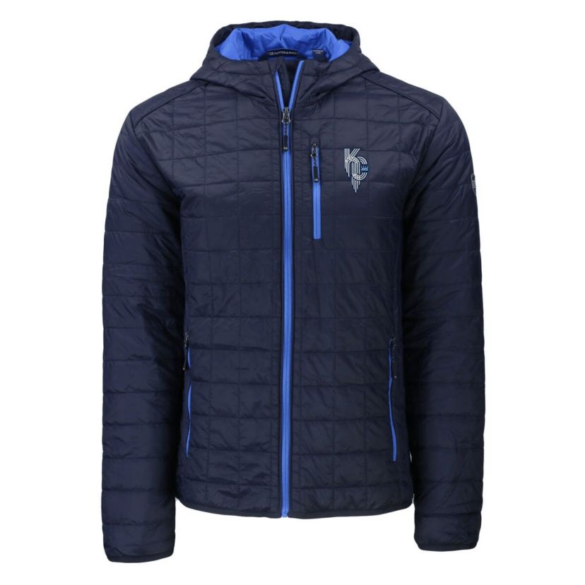 MLB Kansas City Royals City Connect Rainier Primaloft Eco Full-Zip Hooded Jacket