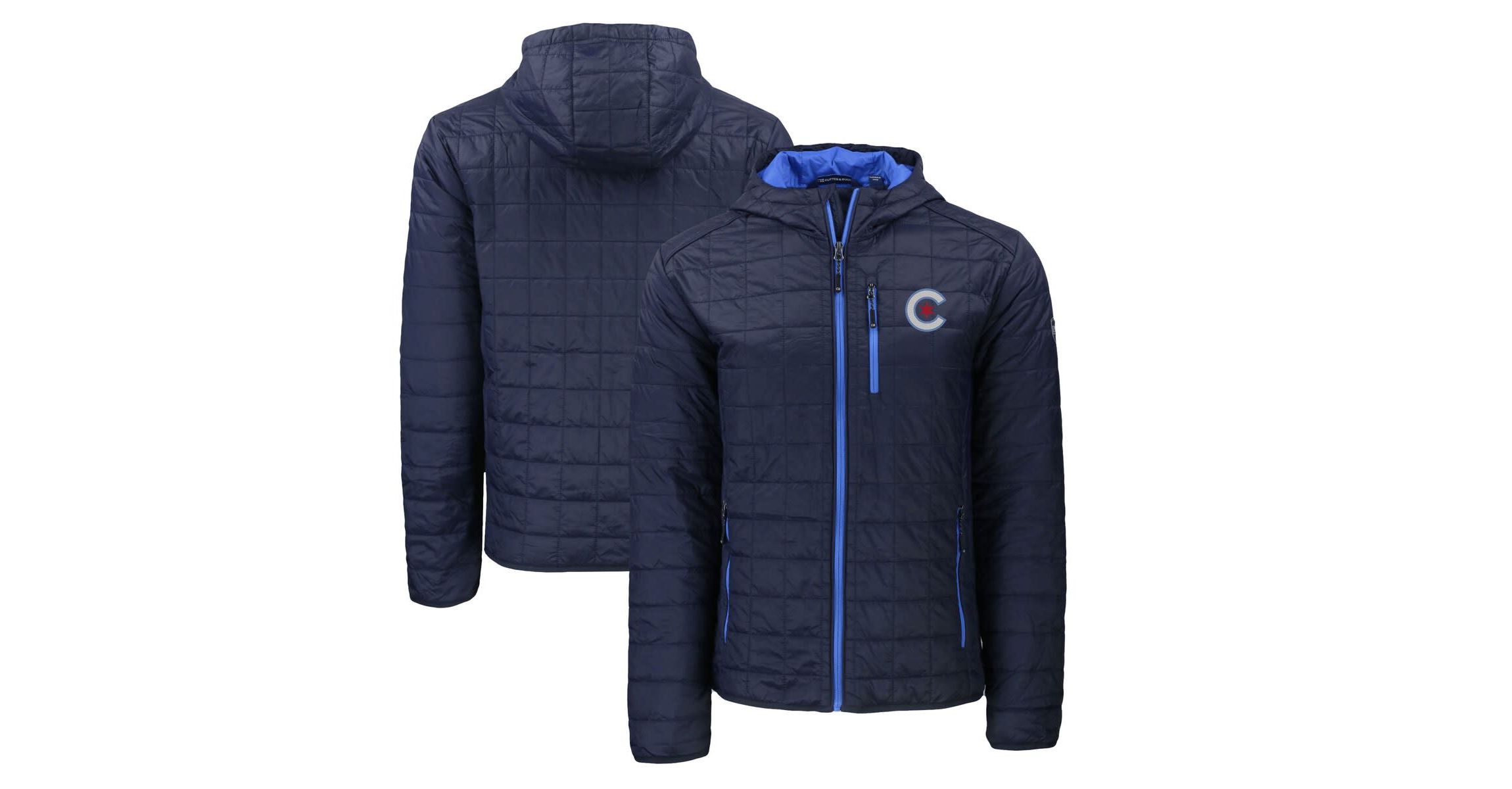 MLB Chicago Cubs City Connect Rainier Primaloft Eco Full-Zip Hooded Jacket