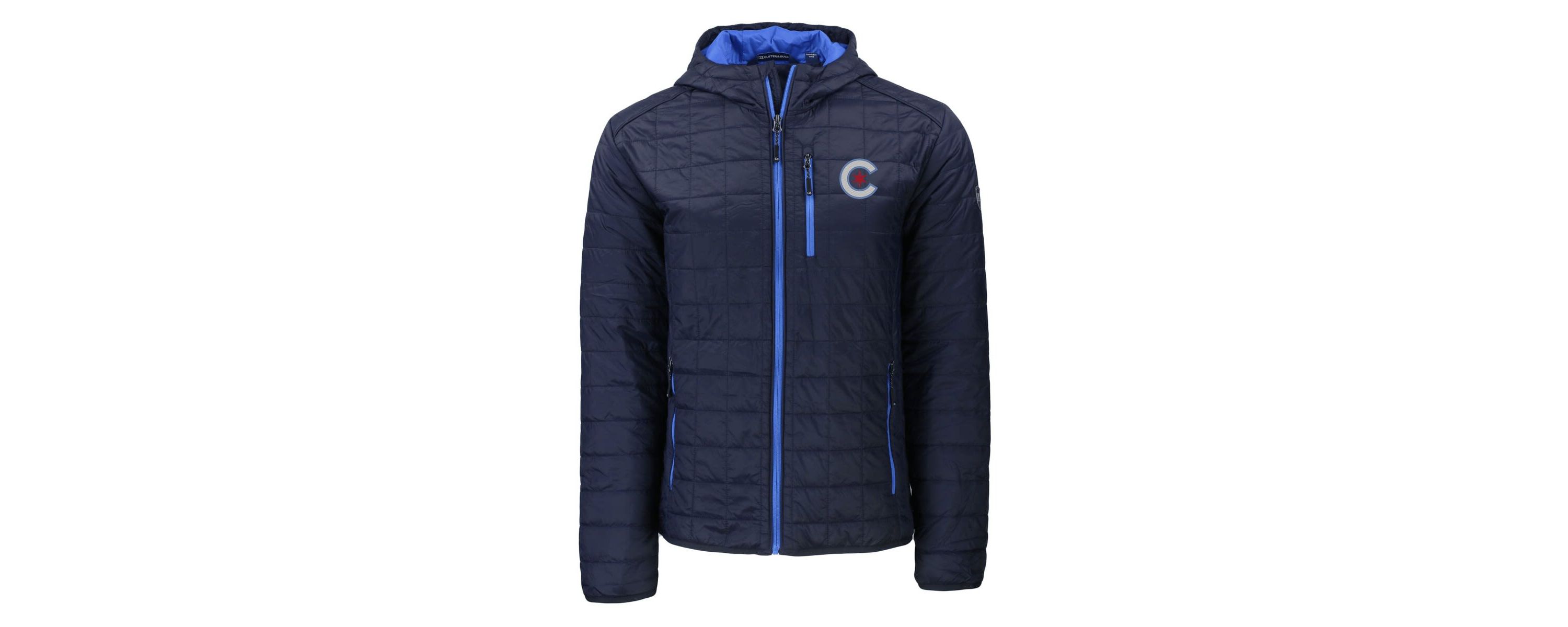MLB Chicago Cubs City Connect Rainier Primaloft Eco Full-Zip Hooded Jacket