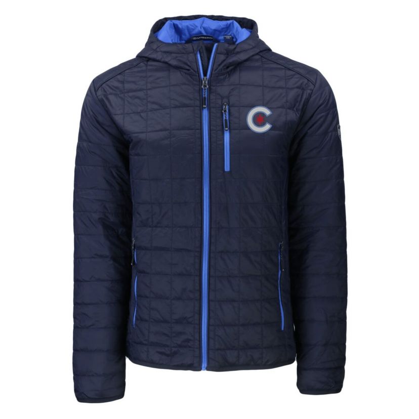 MLB Chicago Cubs City Connect Rainier Primaloft Eco Full-Zip Hooded Jacket