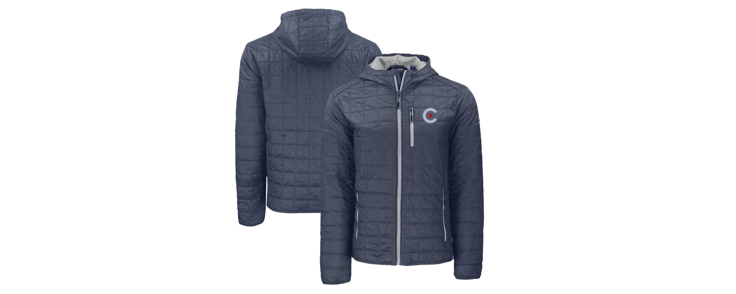 MLB Chicago Cubs City Connect Rainier Primaloft Eco Full-Zip Hooded Jacket