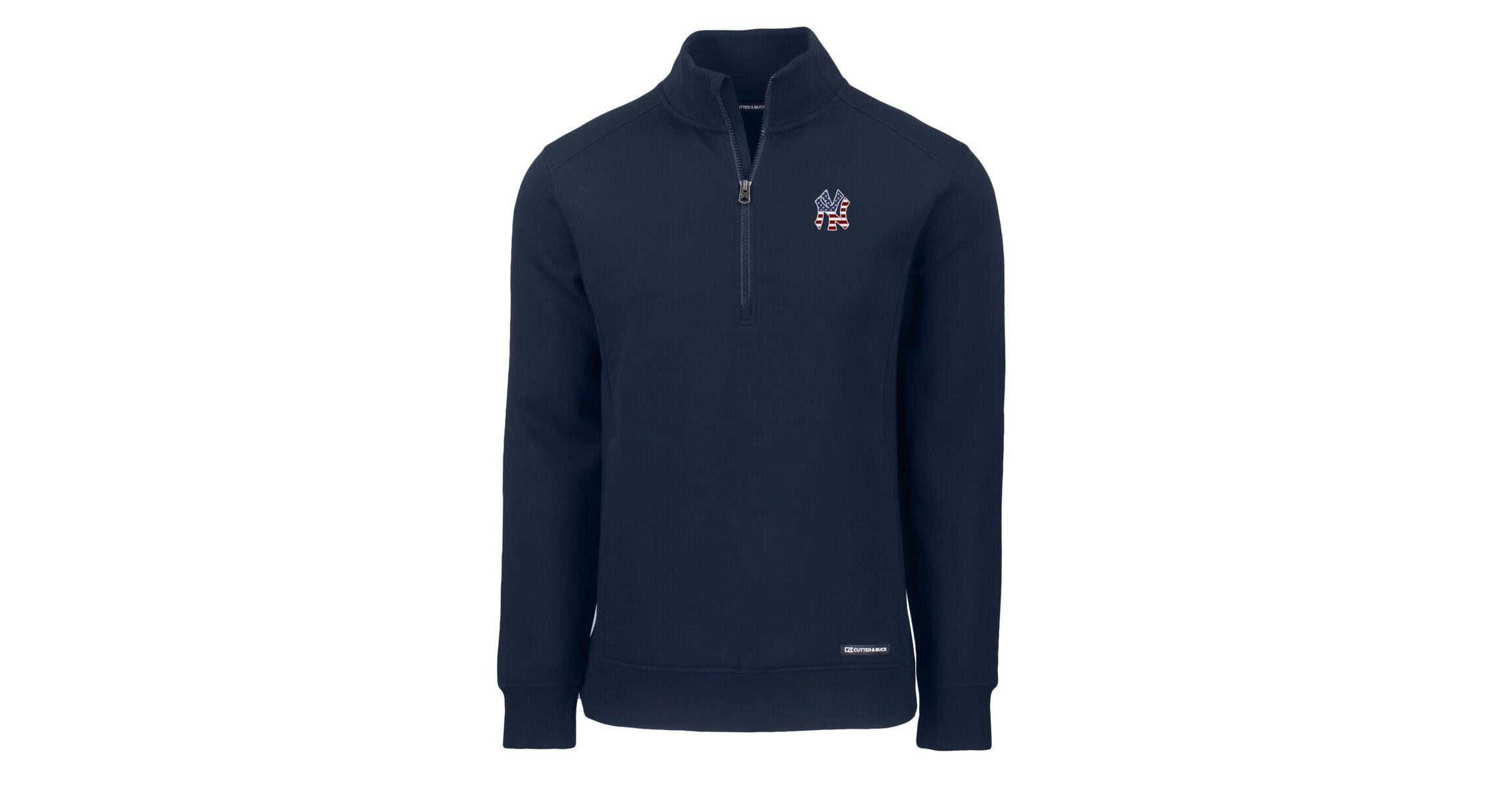 MLB New York Yankees Americana Roam Eco Recycled Quarter-Zip Sweatshirt
