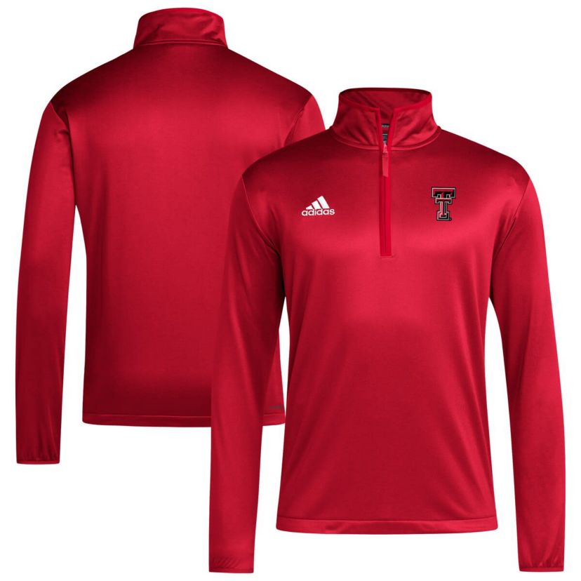 Texas Tech Red Raiders NCAA Texas Tech Raiders 2024 Coaches Sidelines AEROREADY Quarter-Zip Jacket