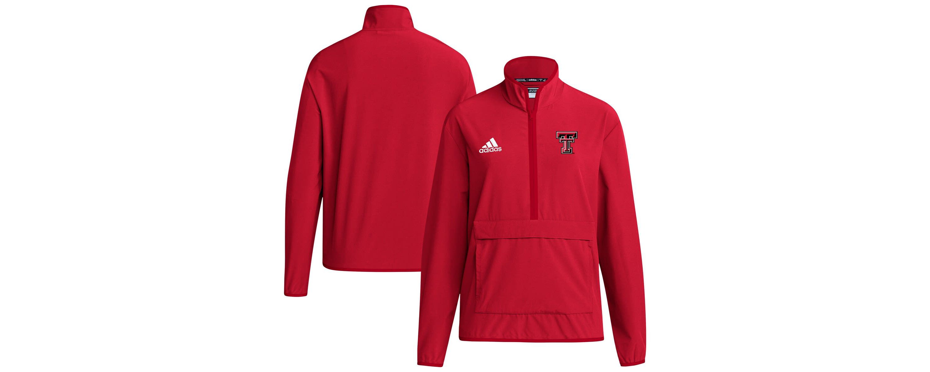Texas Tech Red Raiders NCAA Texas Tech Raiders 2024 Coaches Sideline Long Sleeve Quarter-Zip Top
