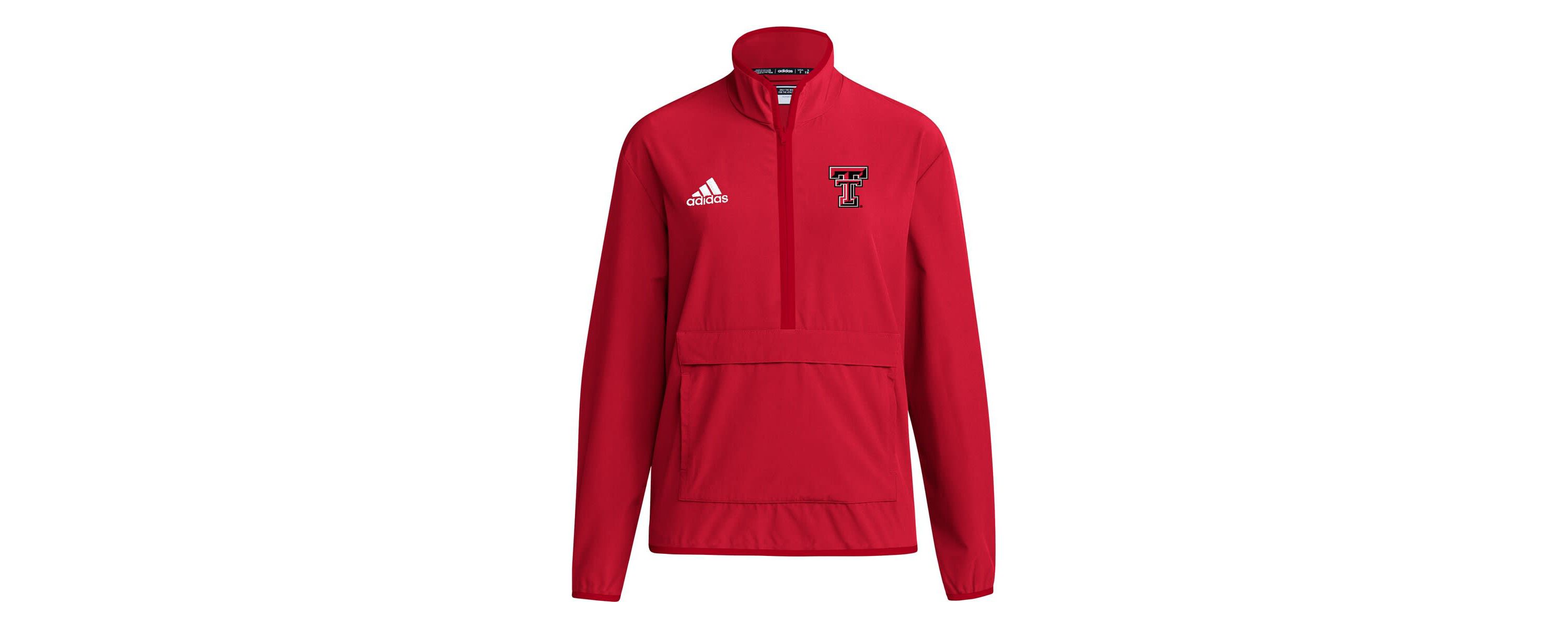Texas Tech Red Raiders NCAA Texas Tech Raiders 2024 Coaches Sideline Long Sleeve Quarter-Zip Top