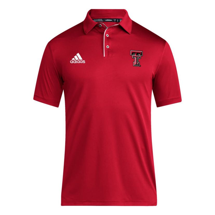 Texas Tech Red Raiders NCAA Texas Tech Raiders 2024 Coaches AEROREADY Polo