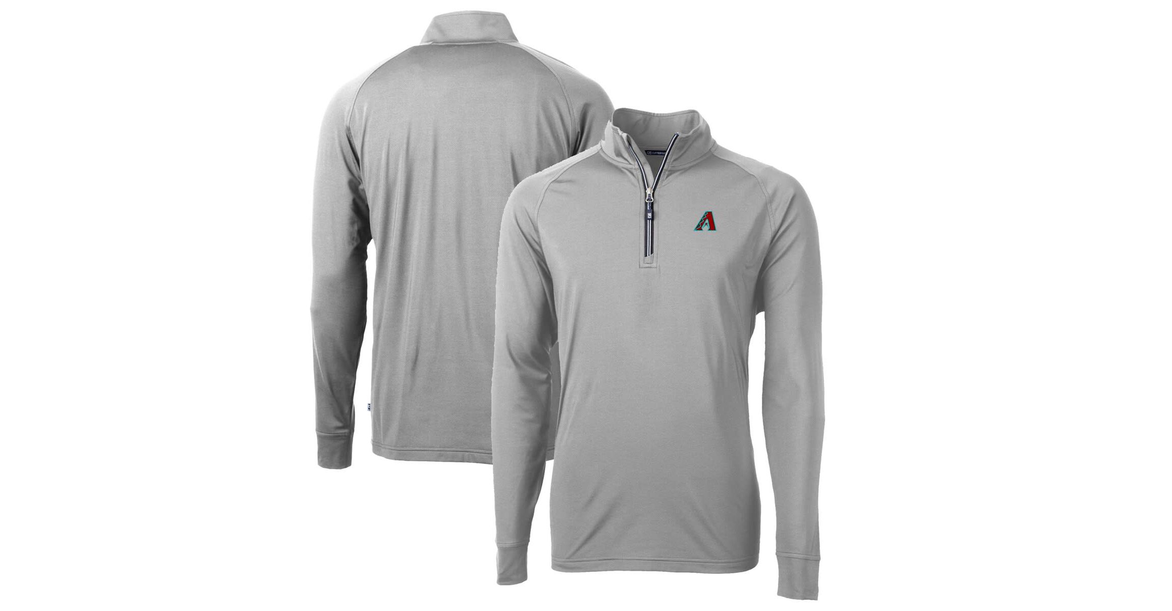MLB Arizona Diamondbacks Adapt Eco Knit Recycled Quarter-Zip Pullover Top