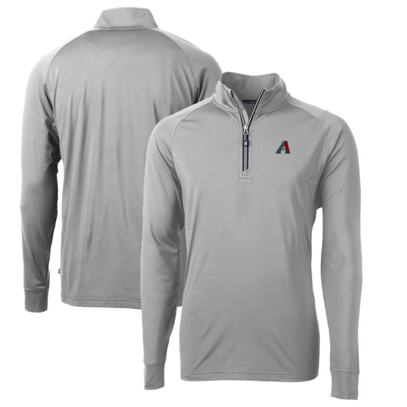 MLB Arizona Diamondbacks Adapt Eco Knit Recycled Quarter-Zip Pullover Top