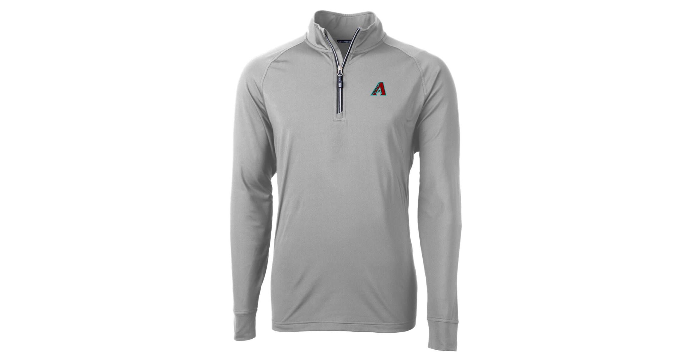 MLB Arizona Diamondbacks Adapt Eco Knit Recycled Quarter-Zip Pullover Top