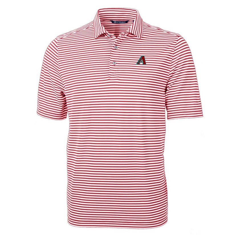 MLB Arizona Diamondbacks Virtue Eco Pique Stripe Recycled Polo