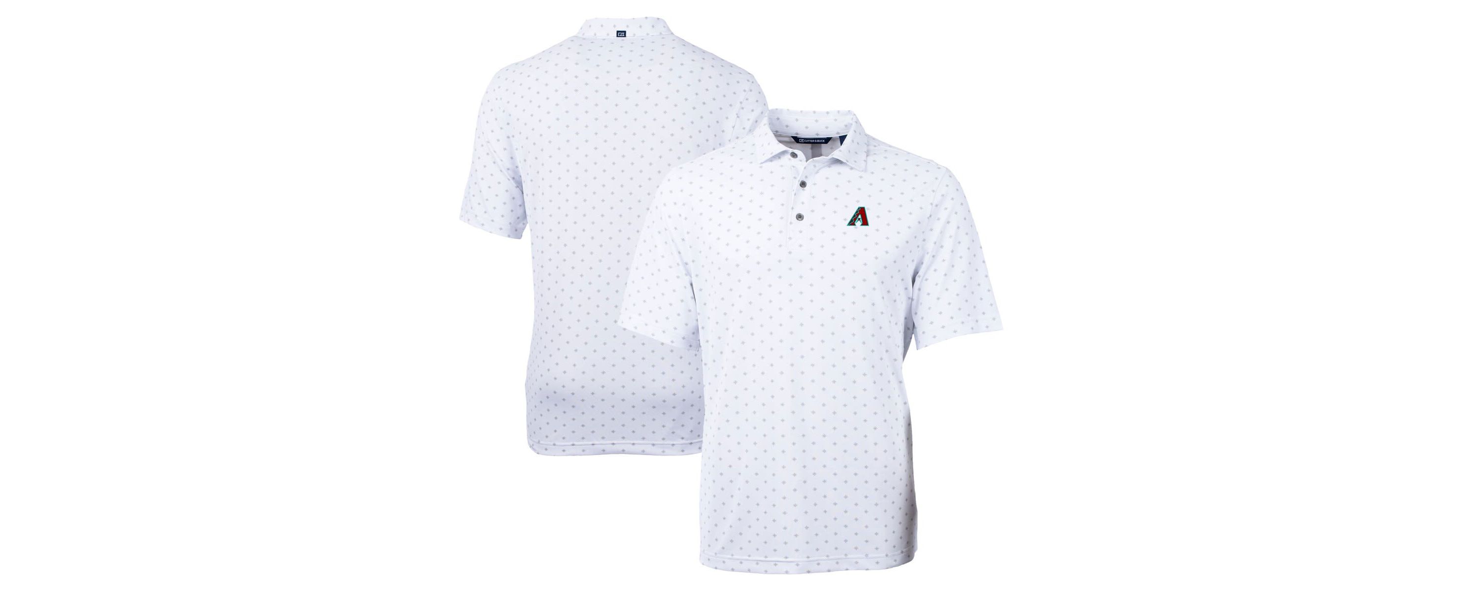 MLB Arizona Diamondbacks Virtue Eco Pique Tile Recycled Polo