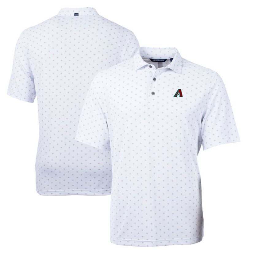 MLB Arizona Diamondbacks Virtue Eco Pique Tile Recycled Polo