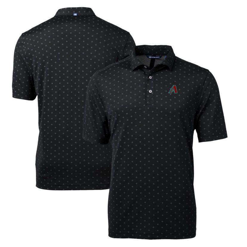 MLB Arizona Diamondbacks Virtue Eco Pique Tile Recycled Polo