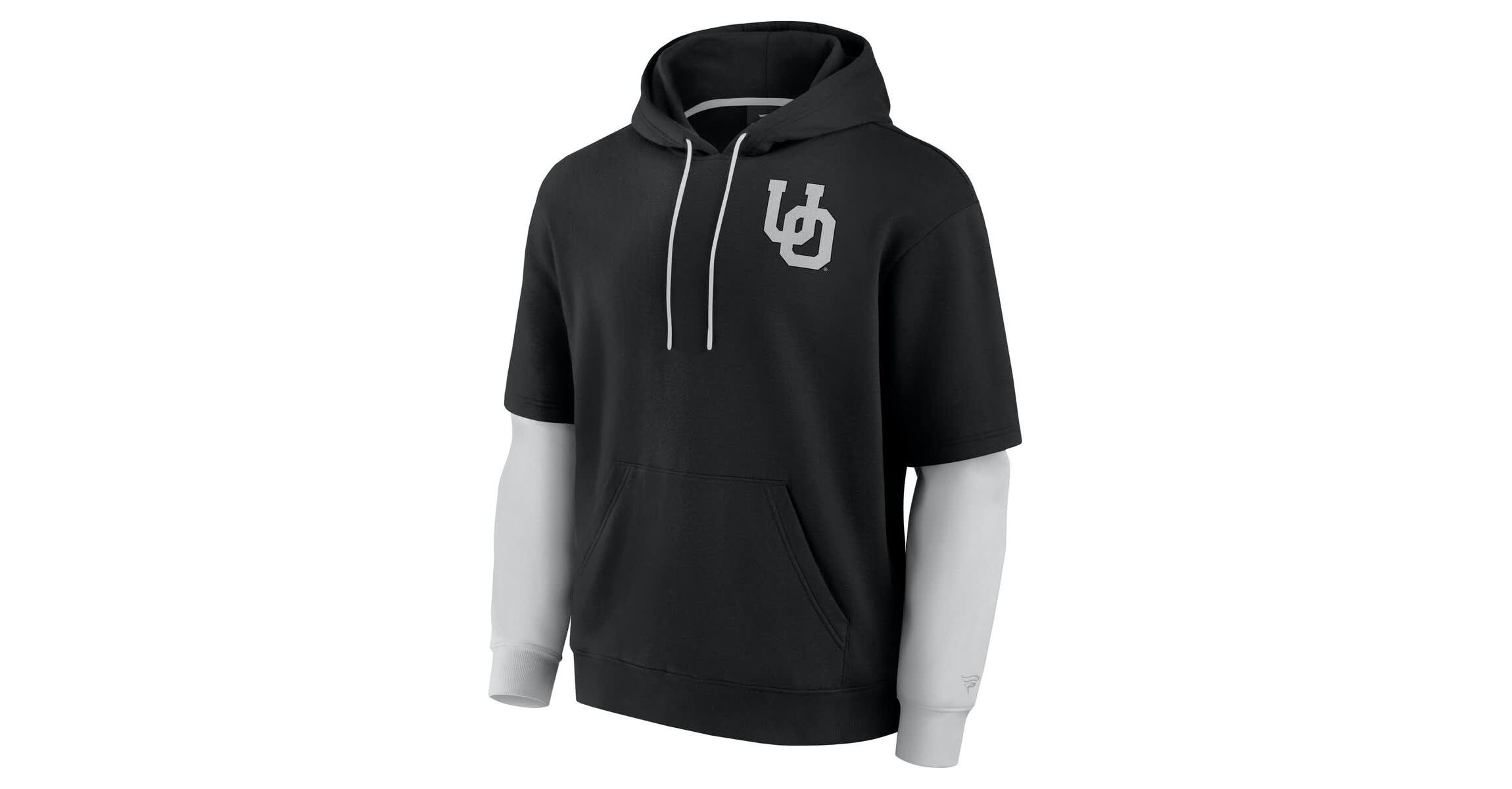 NCAA Fanatics Oregon Ducks Sleek Pullover Hoodie