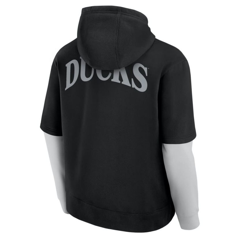 NCAA Fanatics Oregon Ducks Sleek Pullover Hoodie