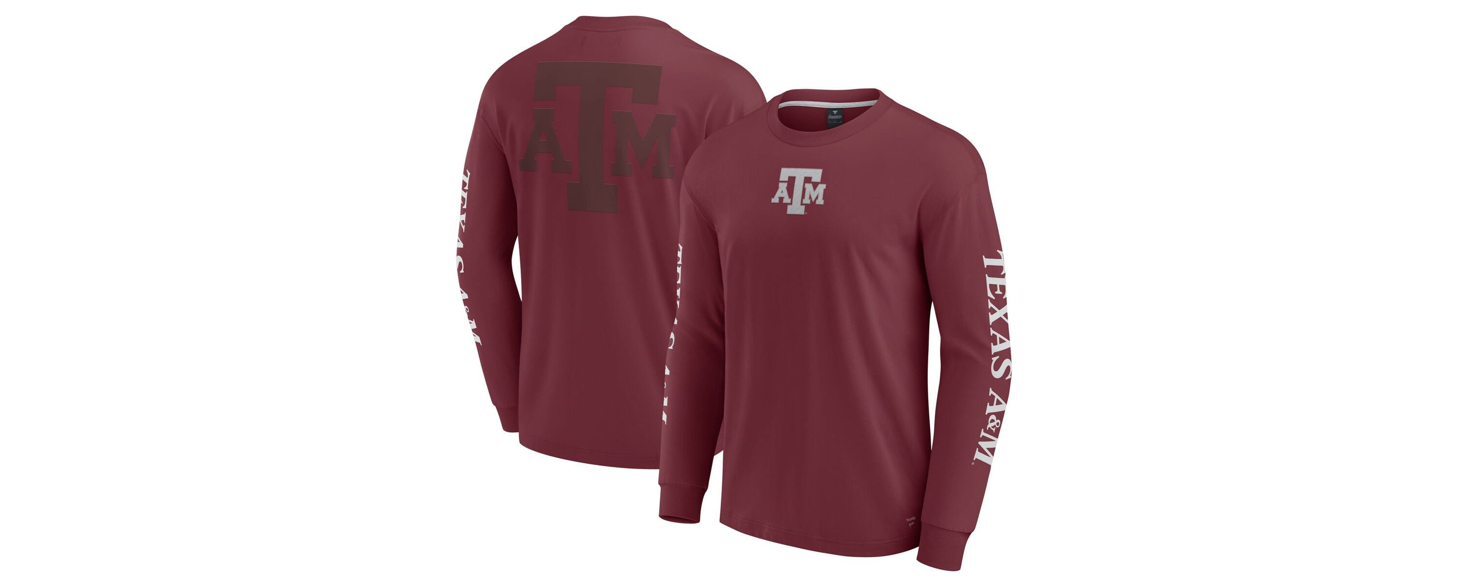 NCAA Fanatics Texas A&M Aggies Strive Long Sleeve T-Shirt