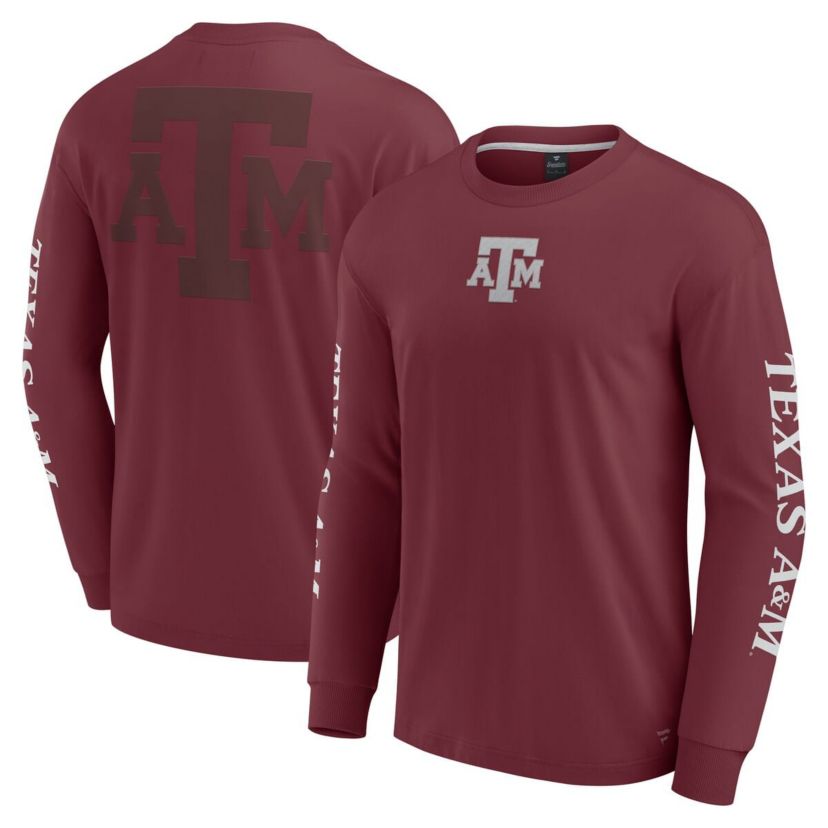 NCAA Fanatics Texas A&M Aggies Strive Long Sleeve T-Shirt