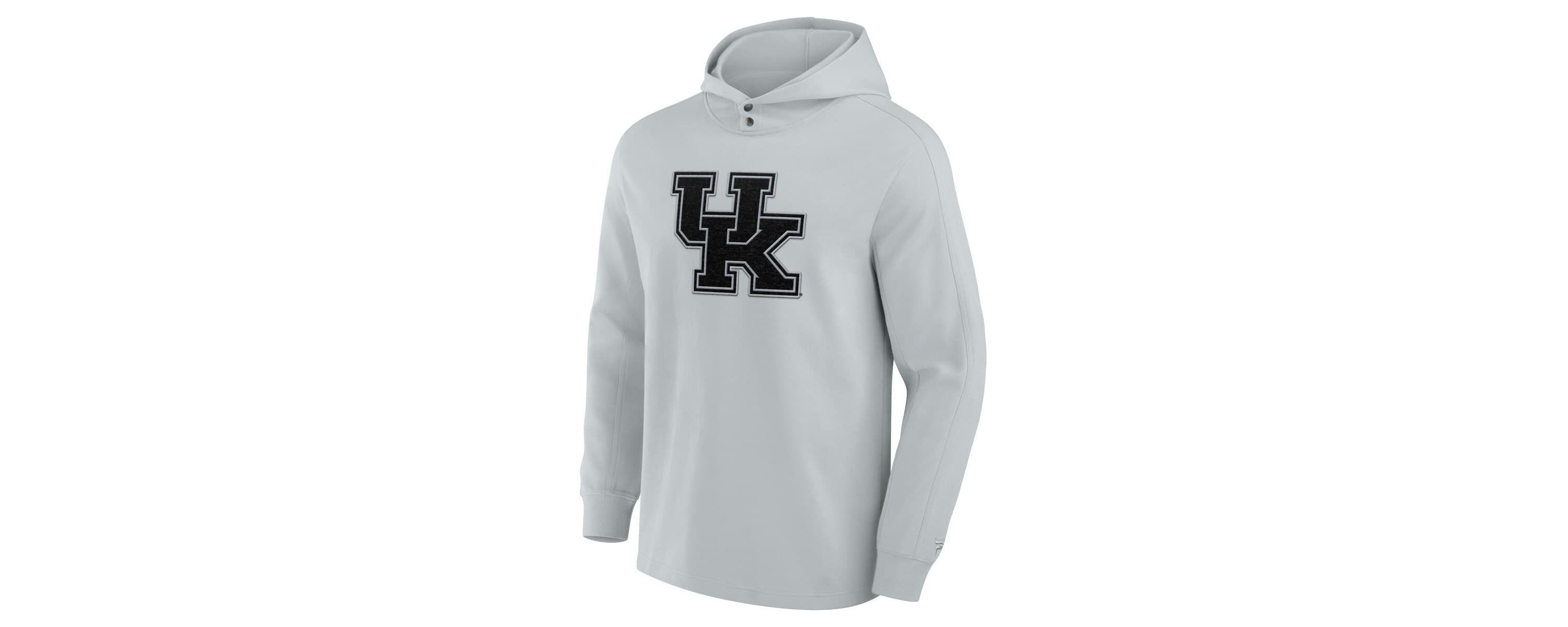 NCAA Fanatics Kentucky Wildcats Blaze Tri-Blend Pullover Hoodie